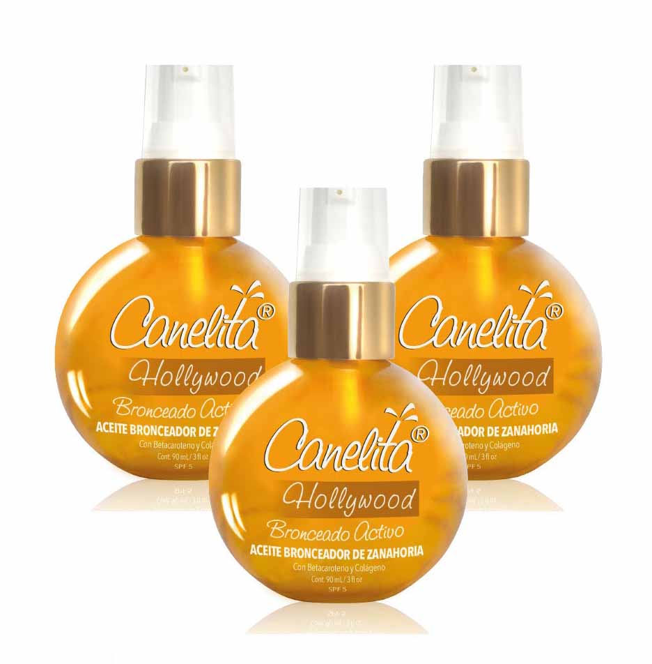 Bronceador con Acelerador Canelita Hollywood