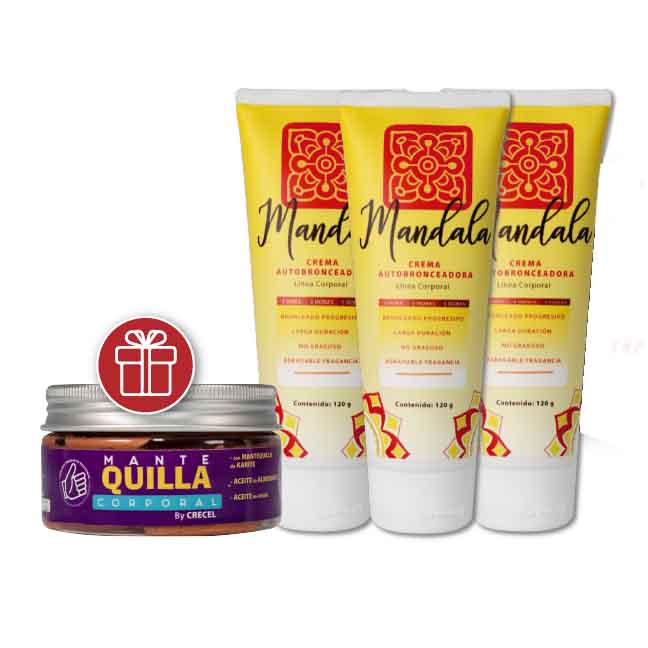 MANDALA - Auto Bronceador