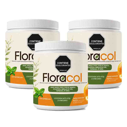 x3 FloraCol Fibra