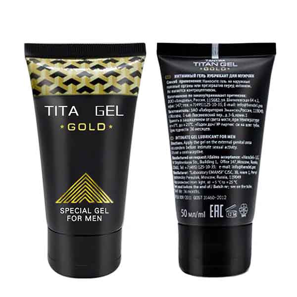 TITAN Gold - Gel voluminizante potencializador