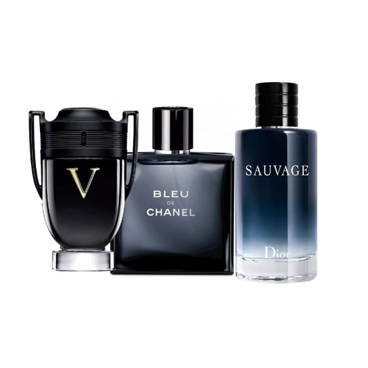 Invictus Victory + Bleu de Chanel + Dior Sauvage