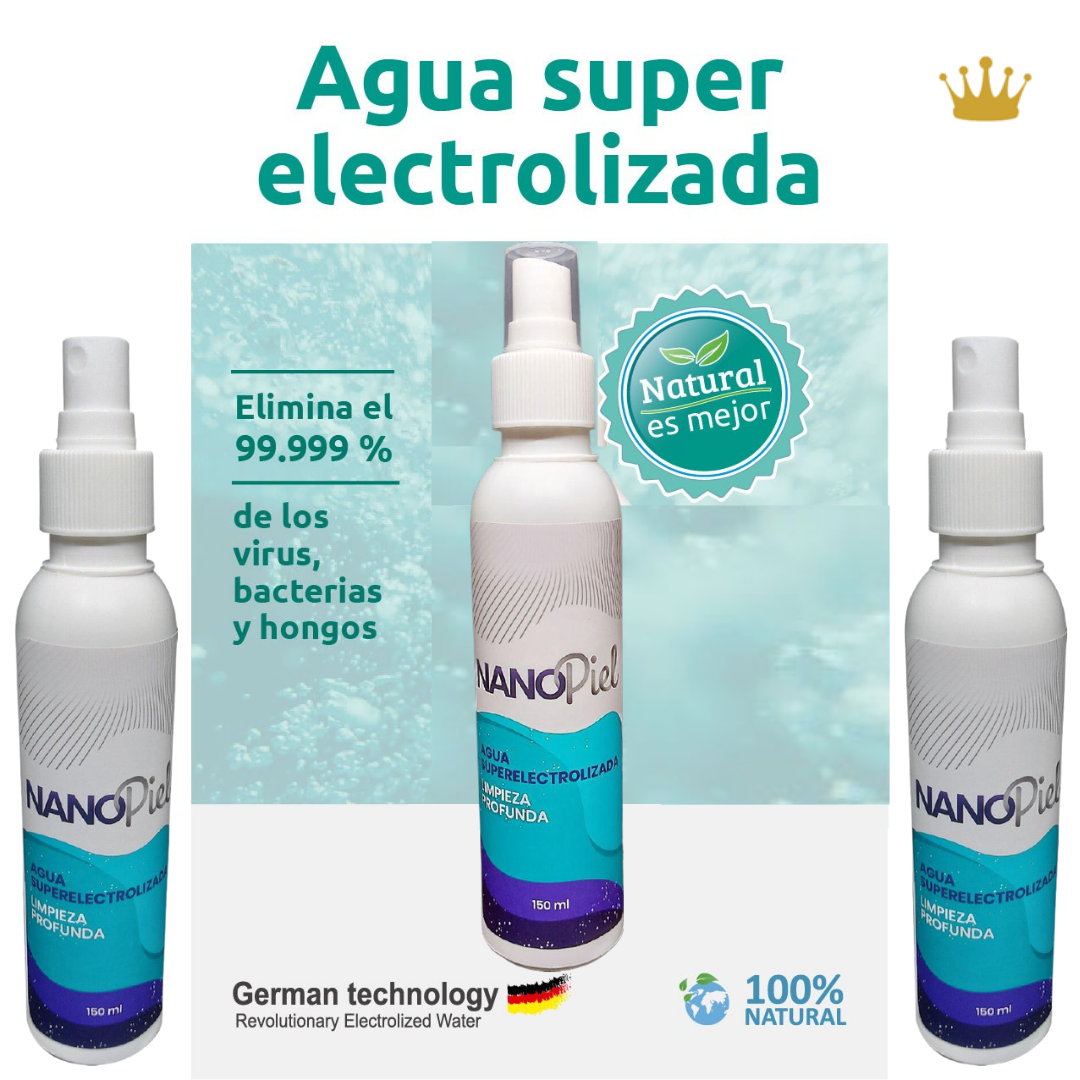Agua Super Electrolizada - NANO Piel
