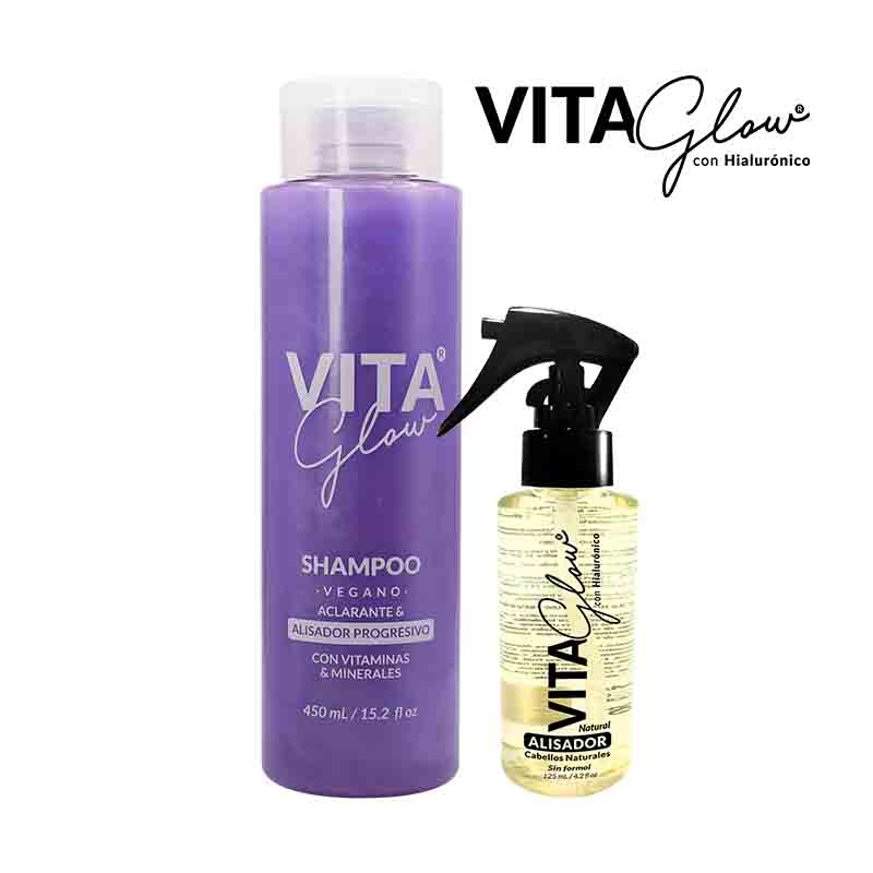 Combos Shampoo Aclarante & Alisador - VitaGLOW