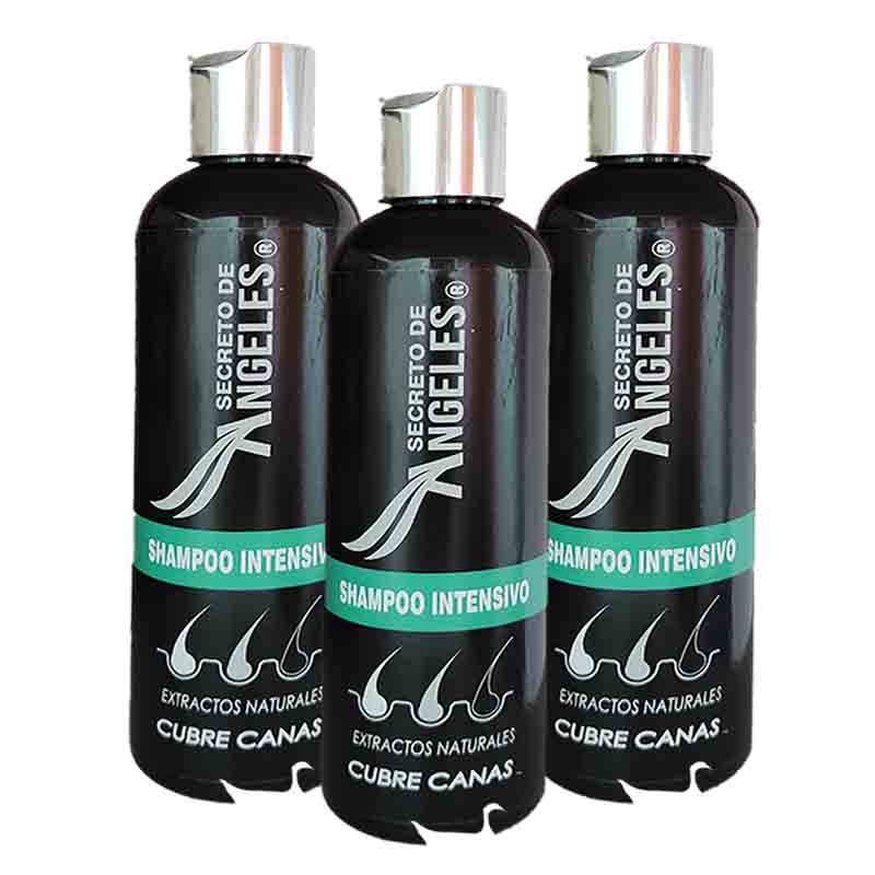 Cubrecanas Shampoo Castaño Oscuro - Secreto de Angeles